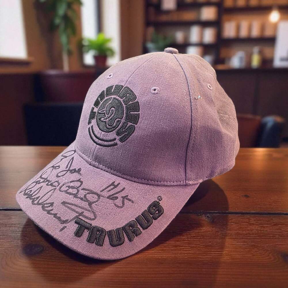 Taurus Firearms Hat - Gray Baseball Cap with Embroidered Logo